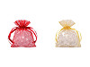 Organza Gift Bag 10x13 cm Polka Dots