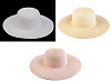 Cappello estivo da donna, non finito, per attività di fai-da-te