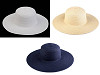 Cappello estivo da donna, non finito, per attività di fai-da-te