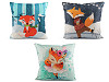 Housse de coussin Renard, 45 x 45 cm