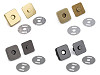 Magnetischer Verschluss 18x18 mm rechteckig