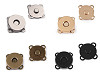Boutons pression magnétiques à coudre, Ø 18 mm