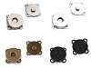 Bottoni automatici magnetici, da cucire, dimensioni: Ø 18 mm