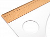 Tailor's Ruler length 60 cm, 80 cm