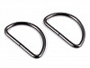 Metal D-ring width 38 mm
