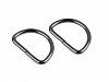 Metal D-ring width 25 mm