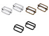 Boucle coulissante réglable pour sangle, largeur 20 mm