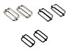 Boucle coulissante réglable pour sangle, largeur 25 mm