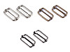 Boucle coulissante réglable pour sangle, largeur 25 mm