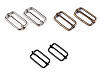 Boucle coulissante réglable pour sangle, largeur 25 mm