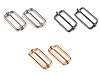 Boucle coulissante réglable pour sangle, largeur 33 mm