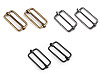 Boucle coulissante réglable pour sangle, largeur 33 mm