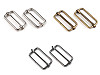Boucle coulissante réglable pour sangle, largeur 33 mm
