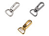 Metal Swivel Snap Hook / Carabiner, 15 mm