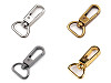 Metal Swivel Snap Hook / Carabiner, 15 mm