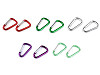 Fém karabiner 23x39 mm