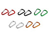 Moschettone a molla, dimensioni: 23 x 39 mm