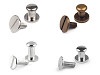 Screw In Button Head Nail Rivets / Chicago Rivet Screw Ø6 mm