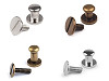 Screw In Button Head Nail Rivets / Chicago Rivet Screw Ø6 mm