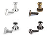 Screw In Button Head Nail Rivets / Chicago Rivet Screw Ø6 mm