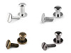 Screw In Button Head Nail Rivets / Chicago Rivet Screw Ø6 mm
