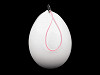 Plastic Egg 46x64 mm with hanging loop