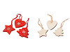 Wooden Christmas Decor 3 pcs