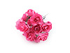 Rose artificiali per boutonniere 