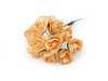 Roses artificielles pour boutonnière 