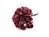 Rose artificiali per boutonniere 