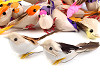 Dekoration Vogel mit Steckdraht