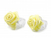 Hair Claw Clip 10x13-15 mm with Rose