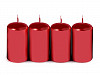 Adventní svíčky 4x7 cm válec