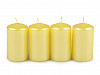 Adventné sviečky 4x7 cm valec