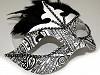 Carnival / Masquerade Eye Mask - for DIY