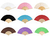 Wachlarz papierowy do ozdabiania 21x36 cm