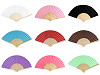 DIY Paper Hand Fan 21x36 cm