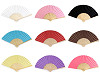 DIY Paper Hand Fan 21x36 cm