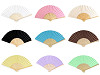 DIY Paper Hand Fan 21x36 cm
