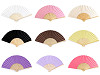 Wachlarz papierowy do ozdabiania 21x36 cm
