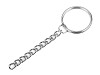 Krążek na klucze 25 mm z łańcuszkiem