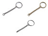 Key Ring with Chain Ø25 mm