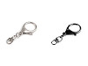 Metal Keyring / Keychain Clip, 24x55 mm