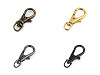 Metal Swivel Snap Hook / Carabiner, fits 4 mm strap