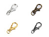 Metal Swivel Snap Hook / Carabiner, fits 4 mm strap