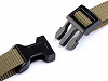 Side release Buckle with Strap Adjuster width 15 mm