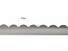 Nůžky entlovací délka 23 cm obloučky