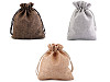 Gift Bag 10x12 cm Jute imitation