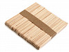 Szpatułki drewniane 0,9x11,4 cm małe