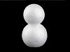 DIY Polystyrene Snowman 6.7x11.5 cm